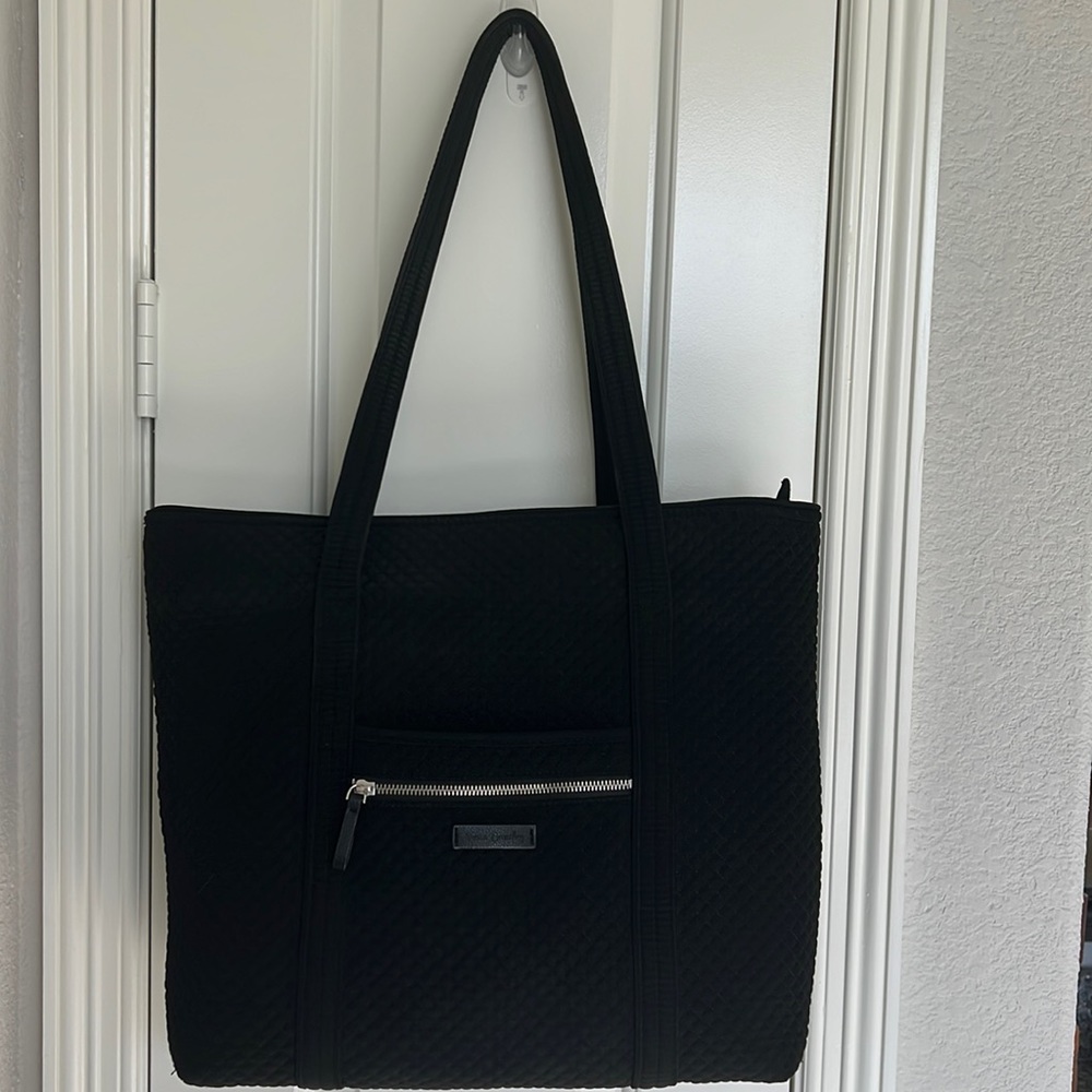 Large Vera Bradley black purse/computer bag